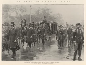 Die Beerdigung von Präsident McKinley